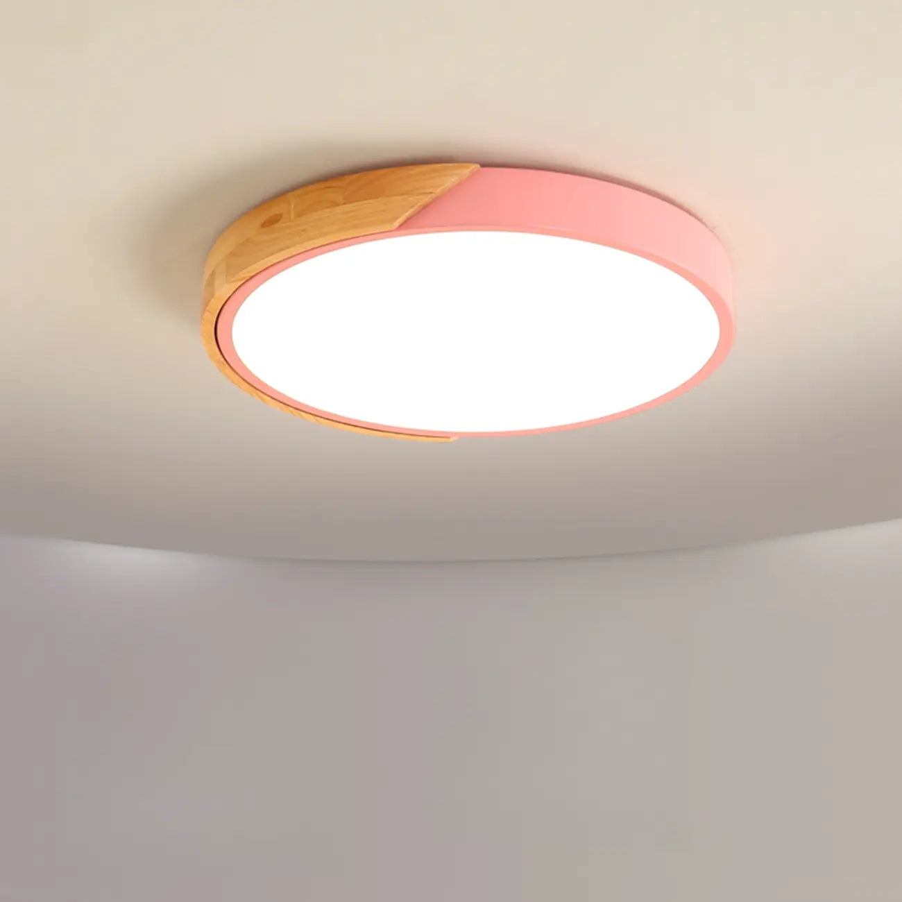 2Modern Circular Flush Ceiling Light for Residential Use