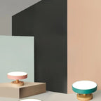 Drum LED Semi-Flush Mount Ceiling Light for Living Room