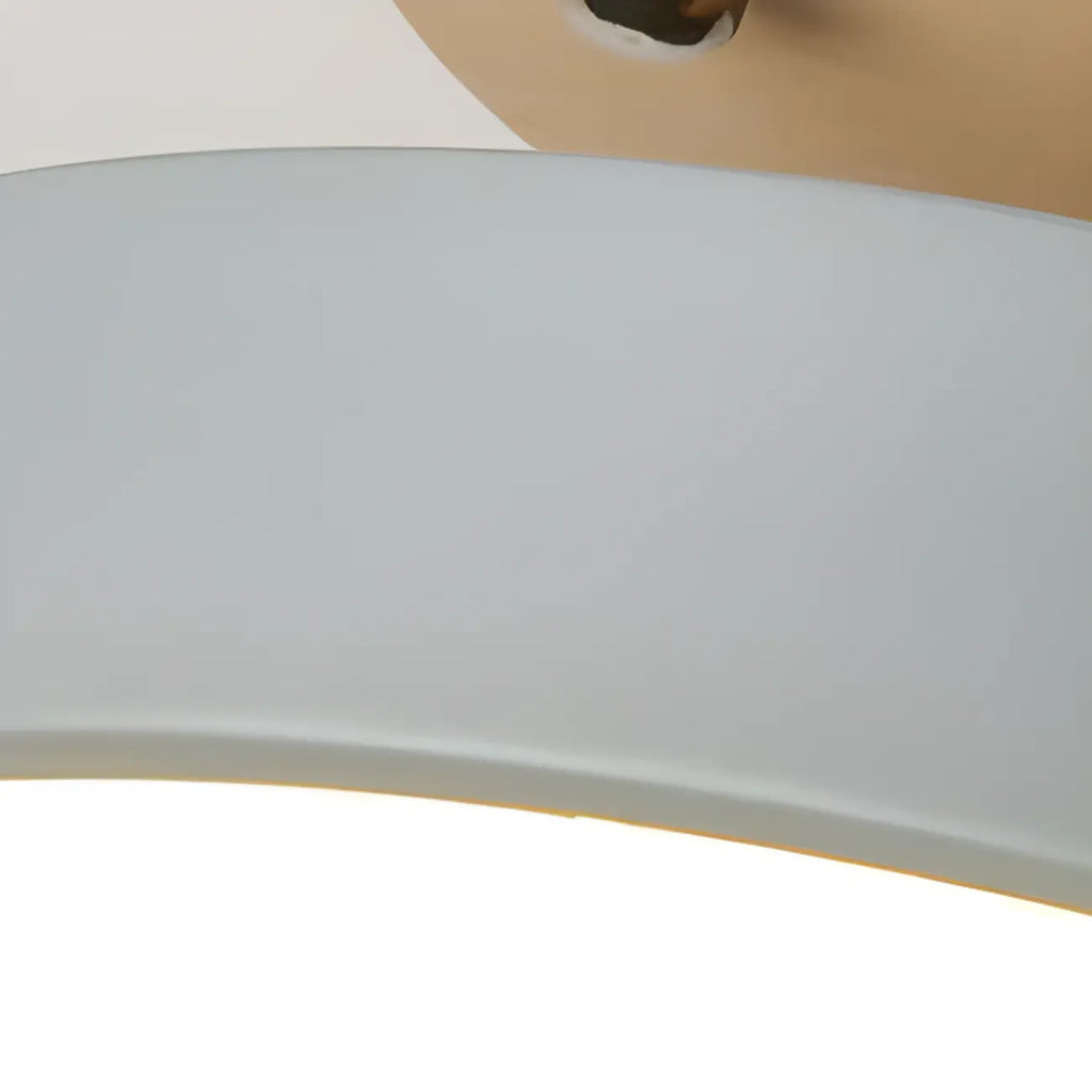 Drum LED Semi-Flush Mount Ceiling Light for Living Room