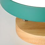 Drum LED Semi-Flush Mount Ceiling Light for Living Room