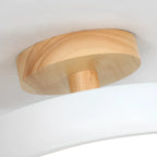 Drum LED Semi-Flush Mount Ceiling Light for Living Room