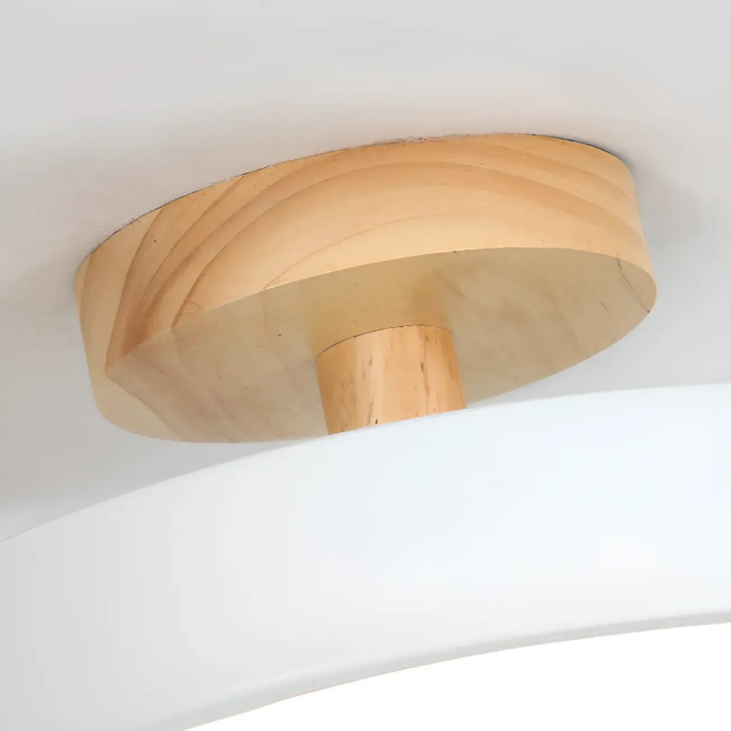 Drum LED Semi-Flush Mount Ceiling Light for Living Room