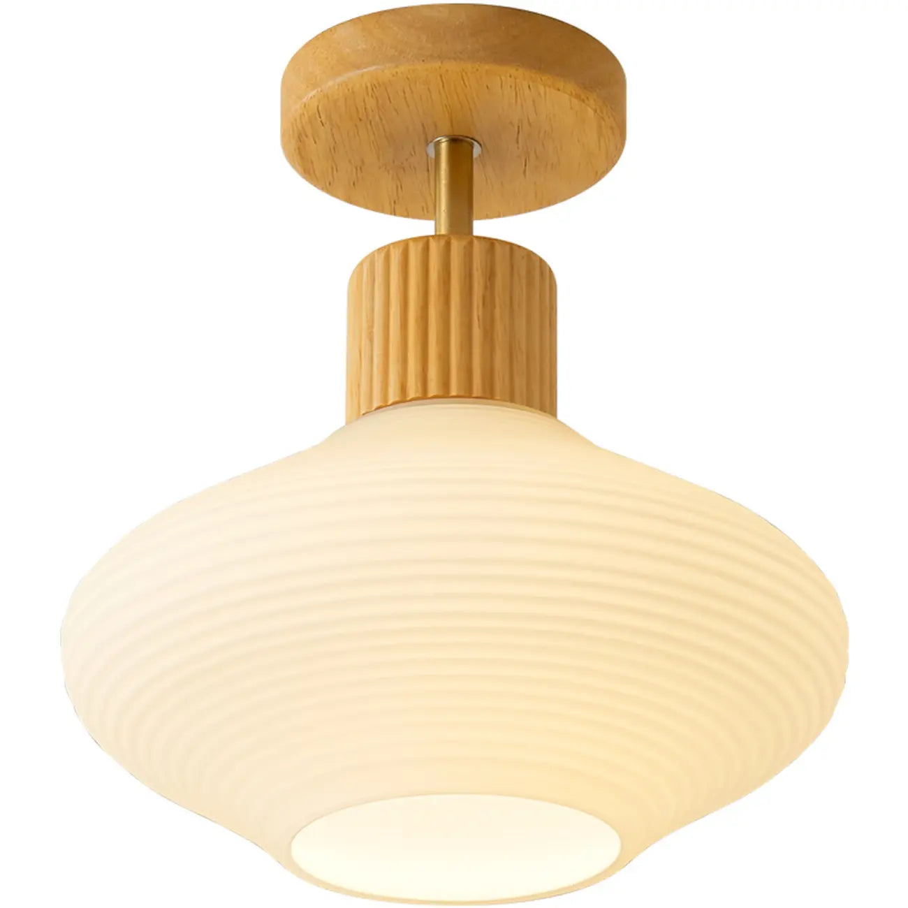 5 to 9 Inch Modern Semi Flush Ceiling Light for Living Room