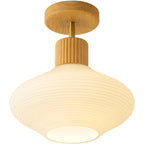 5 to 9 Inch Modern Semi Flush Ceiling Light for Living Room