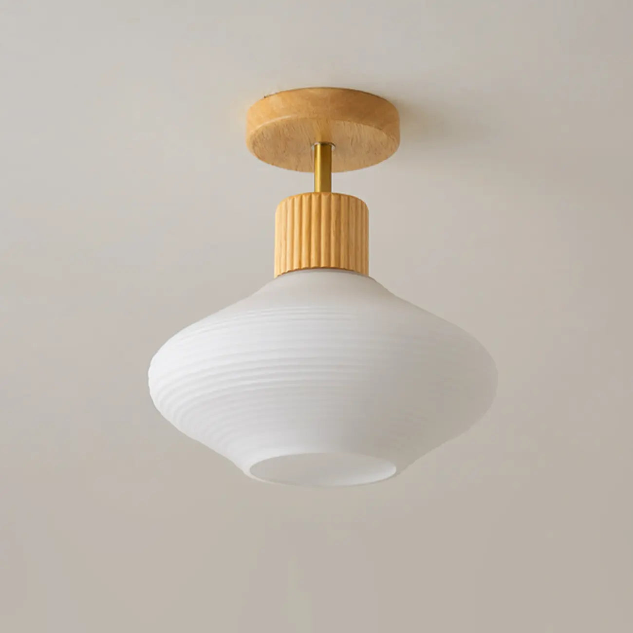 5 to 9 Inch Modern Semi Flush Ceiling Light for Living Room