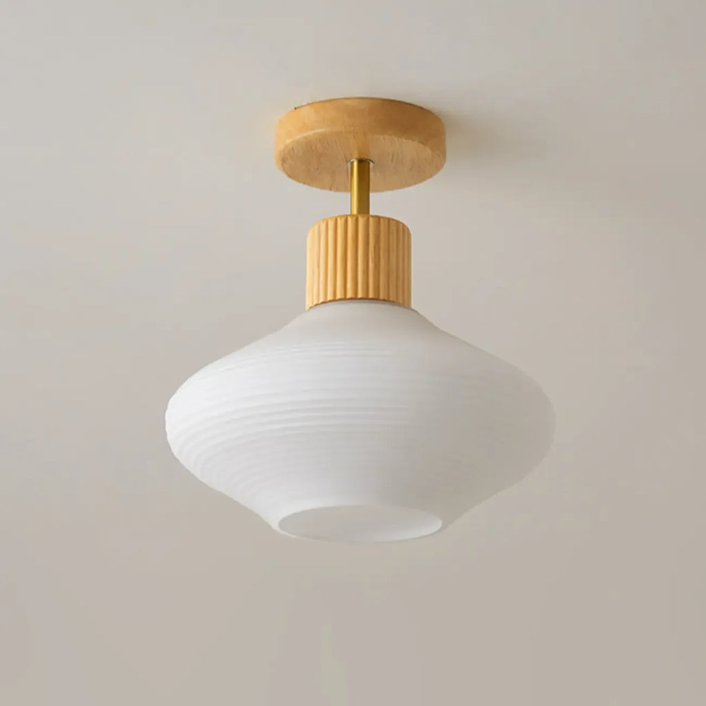 5 to 9 Inch Modern Semi Flush Ceiling Light for Living Room