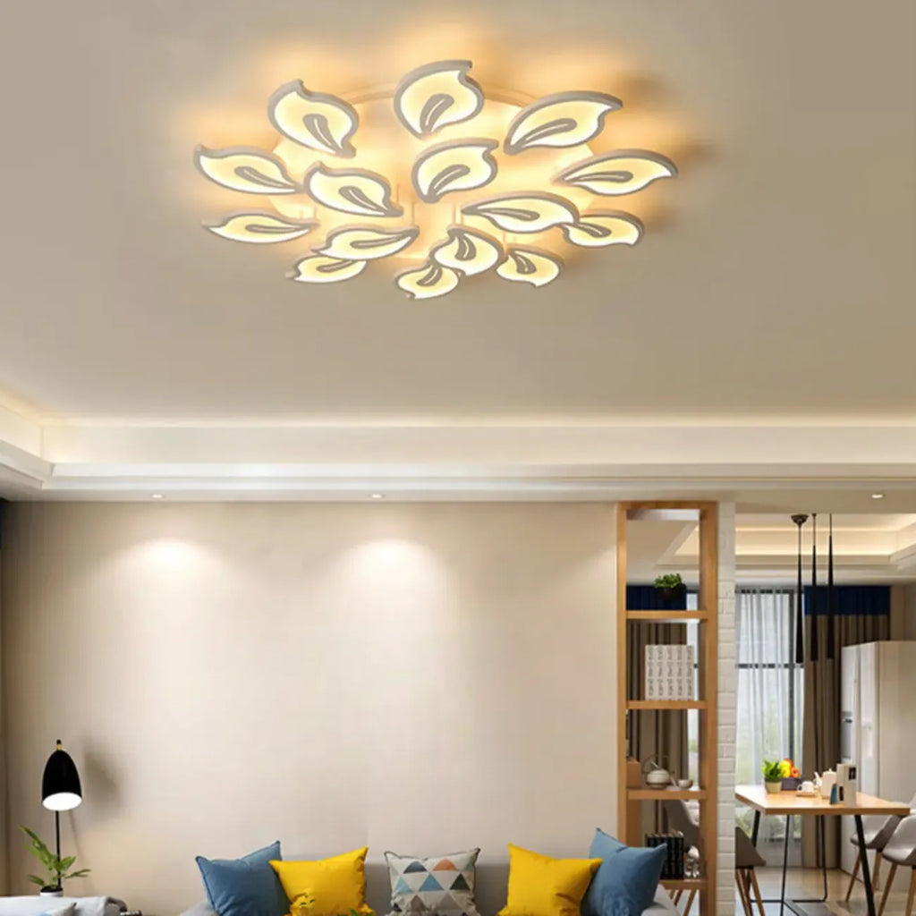 Elegant Flush Mount LED Ceiling Light for Indoor Use