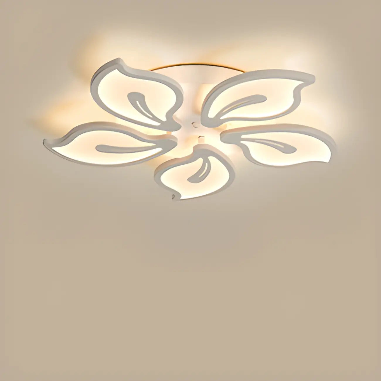 Elegant Flush Mount LED Ceiling Light for Indoor Use