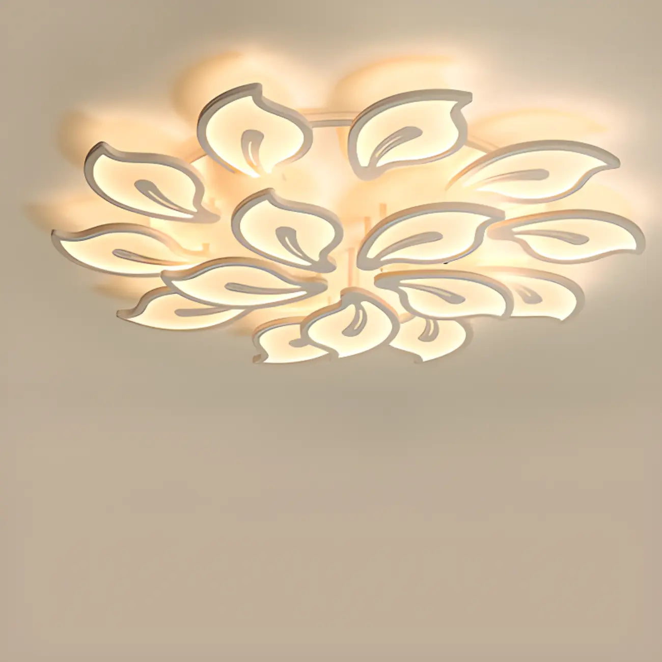 Elegant Flush Mount LED Ceiling Light for Indoor Use