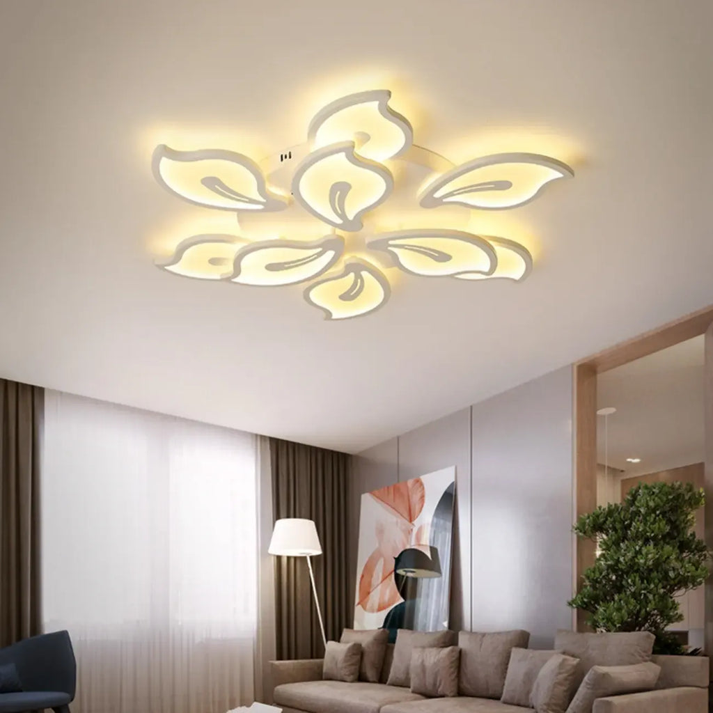 Elegant Flush Mount LED Ceiling Light for Indoor Use