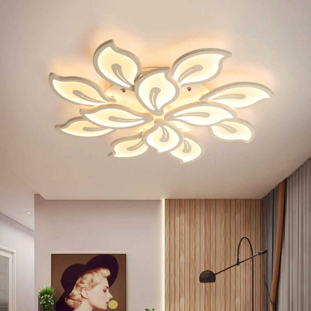 Elegant Flush Mount LED Ceiling Light for Indoor Use