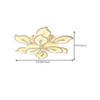 Elegant Flush Mount LED Ceiling Light for Indoor Use