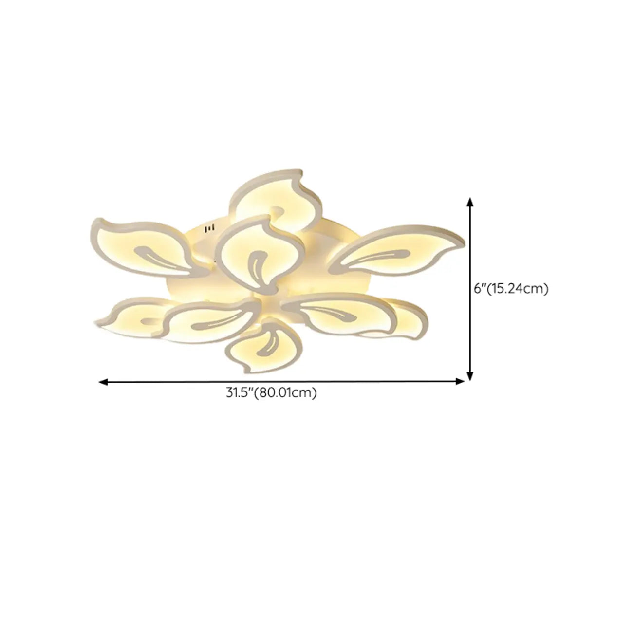 Elegant Flush Mount LED Ceiling Light for Indoor Use