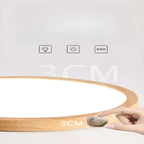 Circular Flush Mount Ceiling Light for Residential Spaces