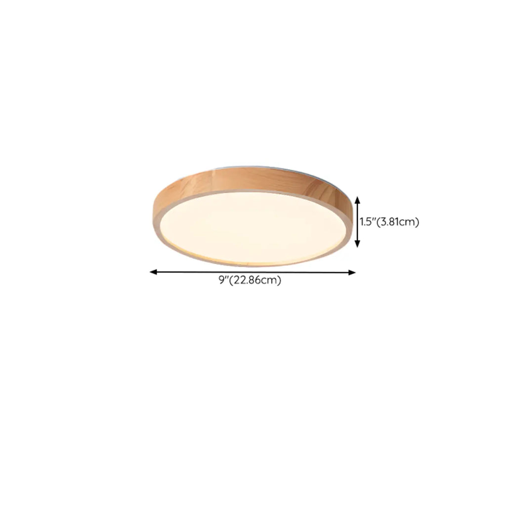 Circular Flush Mount Ceiling Light for Residential Spaces