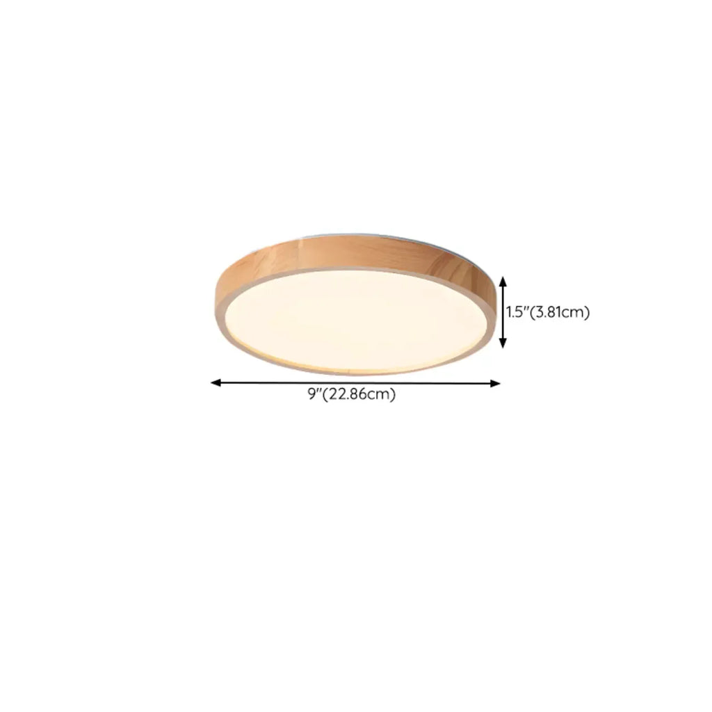 Circular Flush Mount Ceiling Light for Residential Spaces