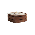 Scandinavian 3 Tiers Tray Top Coffee Table with Storage