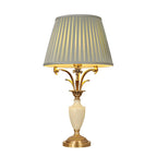 Green Elegant Metal Table Lamp Remote Control for Living Room