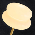 Modern Gold Metal Geometric Glass Table Lamp for Bedroom
