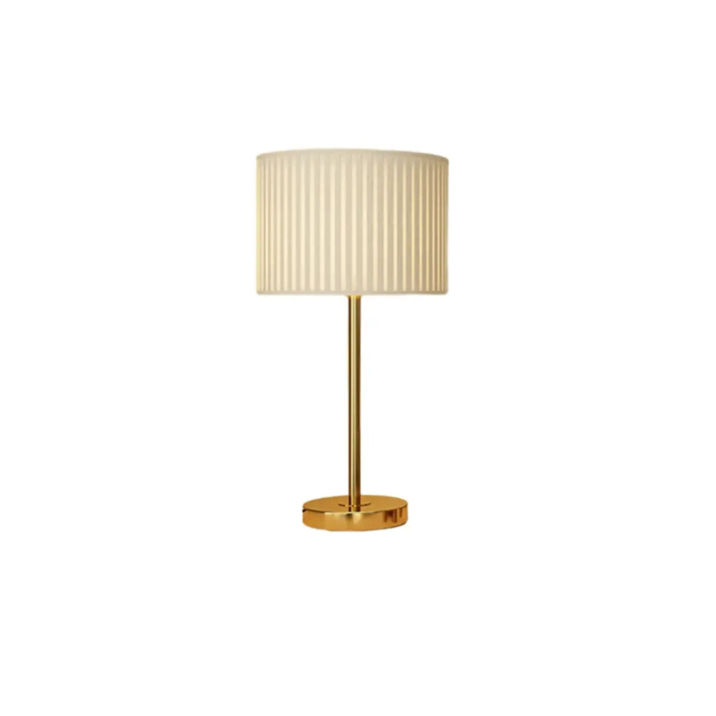 Contemporary Geometric Metal Table Lamp for Home