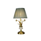 Classic Gold Geometric Table Lamp Plug In Electric for Bedroom