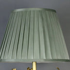 Classic Gold Geometric Table Lamp Plug In Electric for Bedroom