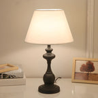 Classic Metal Table Lamp Plug In Electric for Bedroom