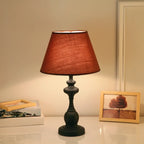 Classic Metal Table Lamp Plug In Electric for Bedroom