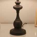 Classic Metal Table Lamp Plug In Electric for Bedroom