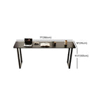 Elegant Black Long Bar Table for Home & Cafe Use