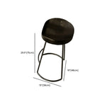 Elegant Black Long Bar Table for Home & Cafe Use