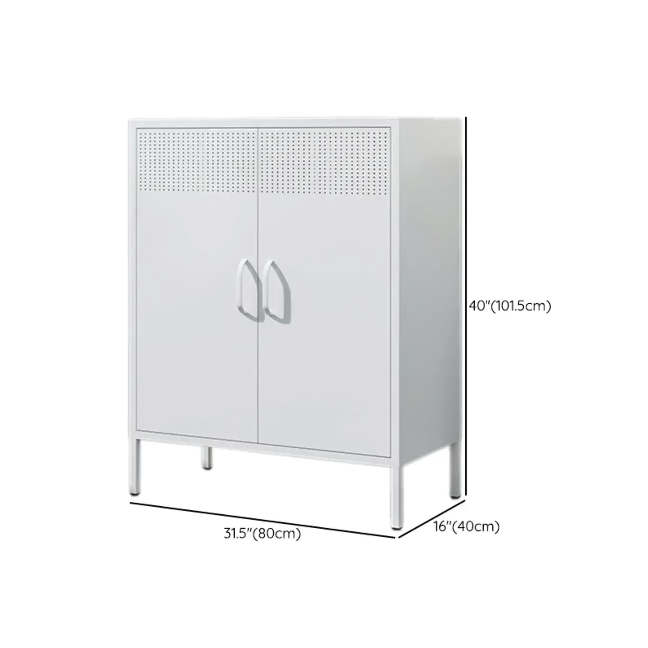 Modern Freestanding Storage Cabinet Suitable for Living Room