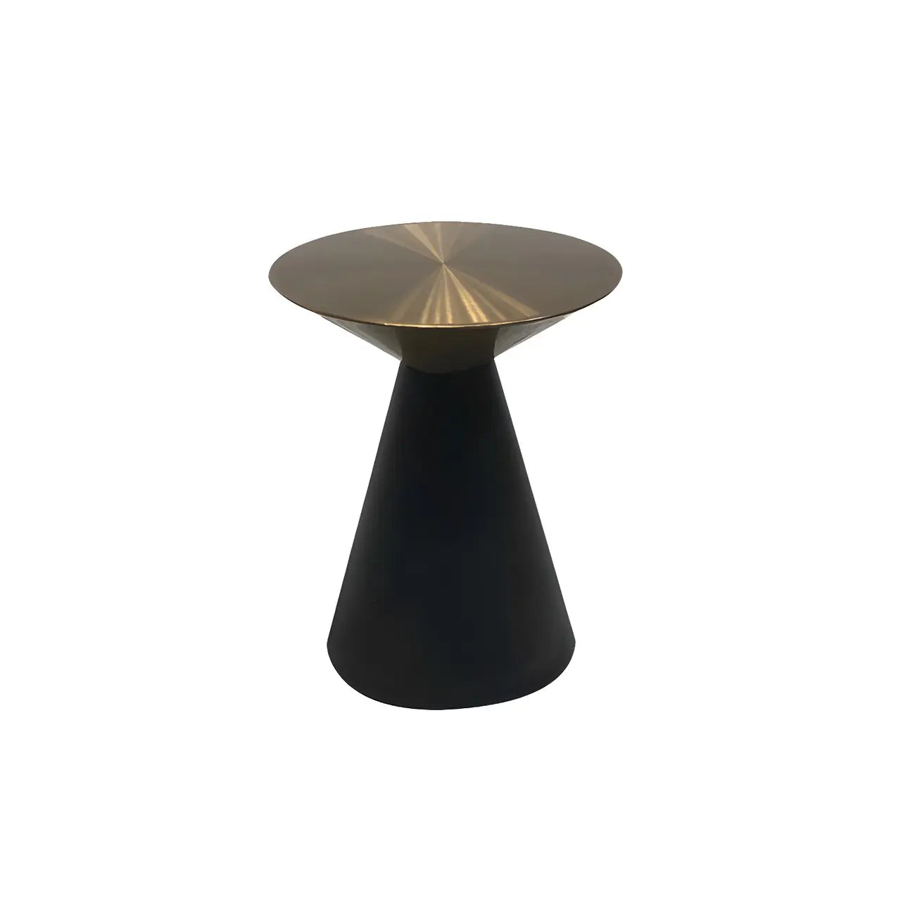 Minimalist Modern Silver Metal Side Table for Living Room