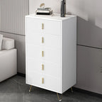 4 Legs Wood Storage Chest with Doors & Drawers for Home