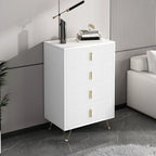 4 Legs Wood Storage Chest with Doors & Drawers for Home
