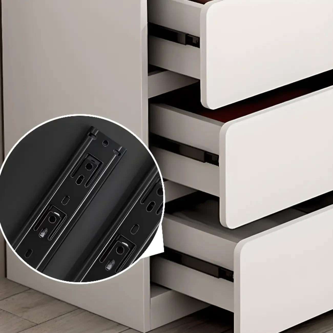 Artistic Rectangle Accent Chests with Free Standing Design