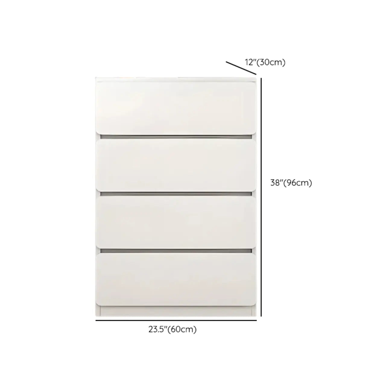 Artistic Rectangle Accent Chests with Free Standing Design