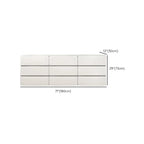 Artistic Rectangle Accent Chests with Free Standing Design