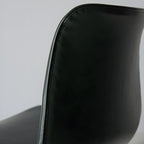 Brown Saddle Metal Frame Leather Counter Stools with Backs