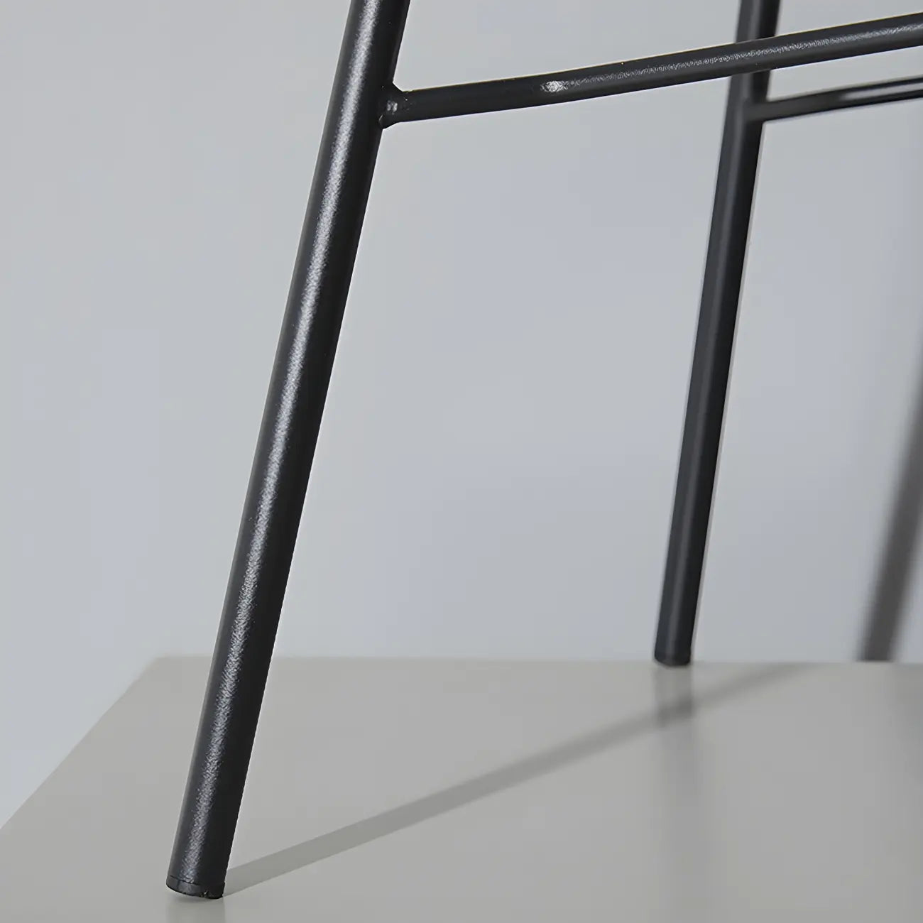 Brown Saddle Metal Frame Leather Counter Stools with Backs