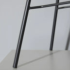 Brown Saddle Metal Frame Leather Counter Stools with Backs