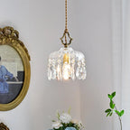 Elegant Clear Crystal Chandelier with Luxurious Accents for Living Room