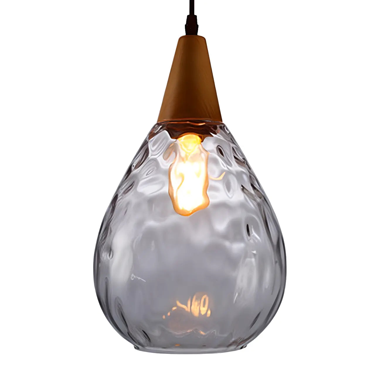 Dune Color Glass Drop Pendant Light for Home Decor