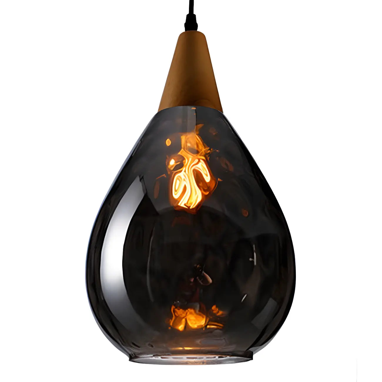 Dune Color Glass Drop Pendant Light for Home Decor