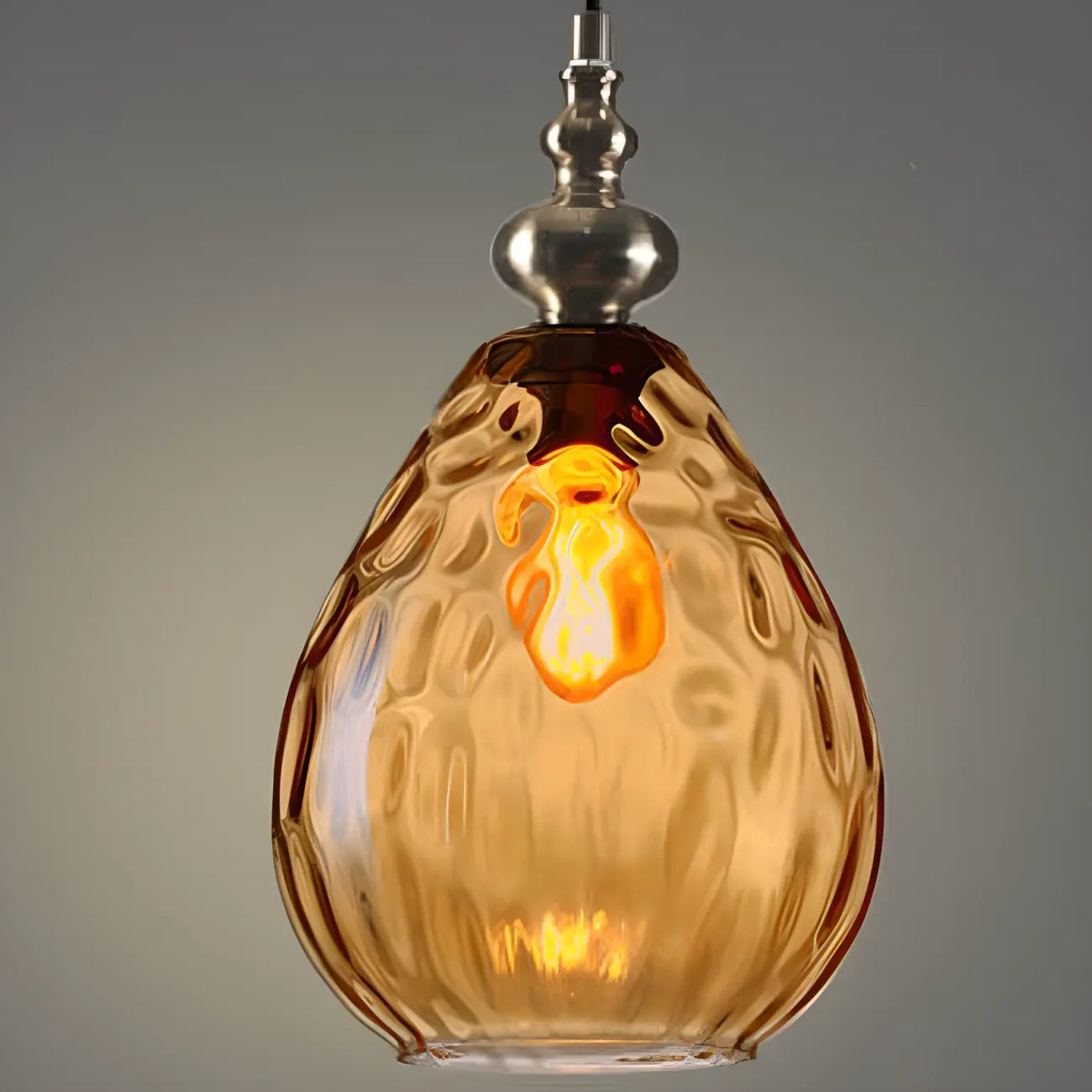 Dune Color Glass Drop Pendant Light for Home Decor