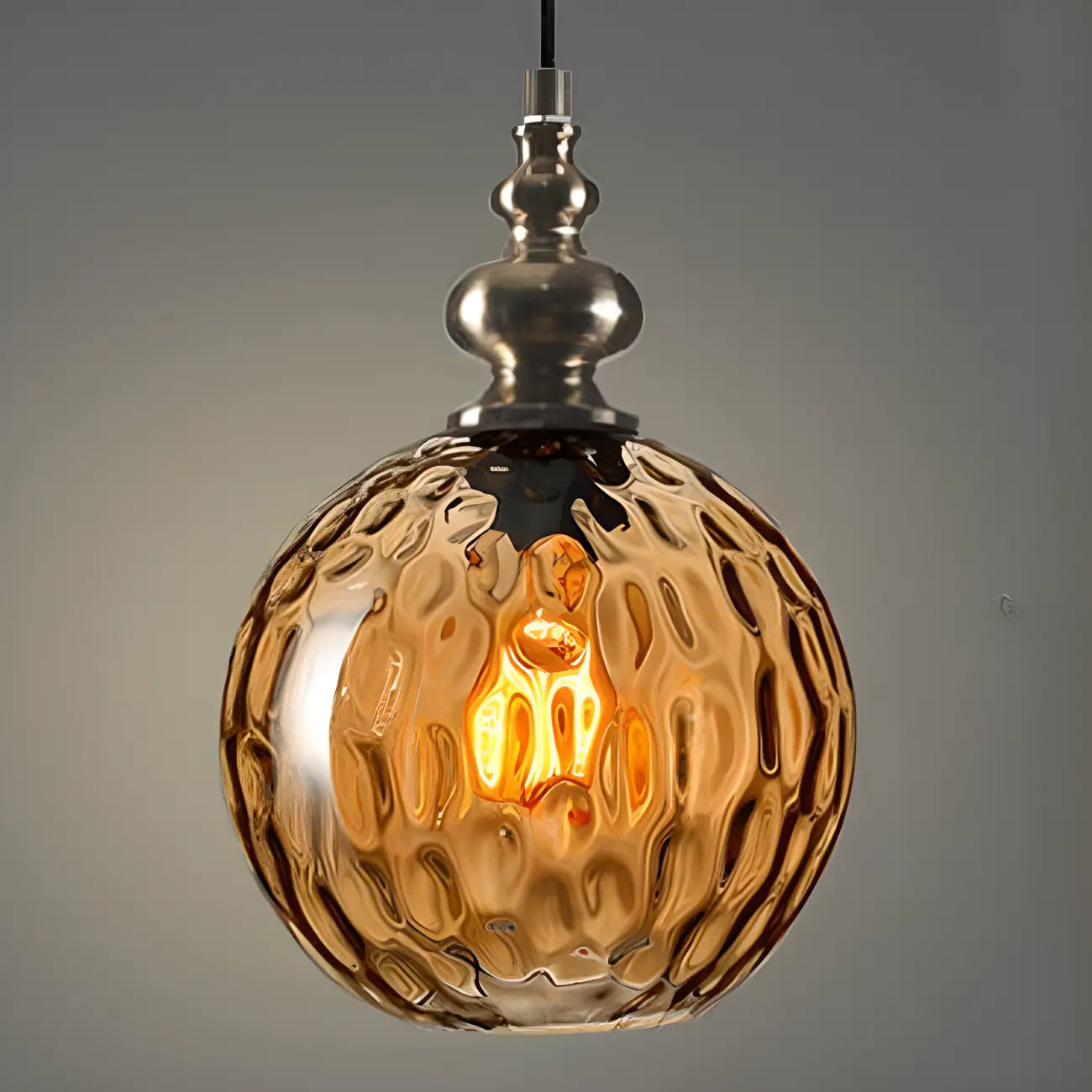Dune Color Glass Drop Pendant Light for Home Decor