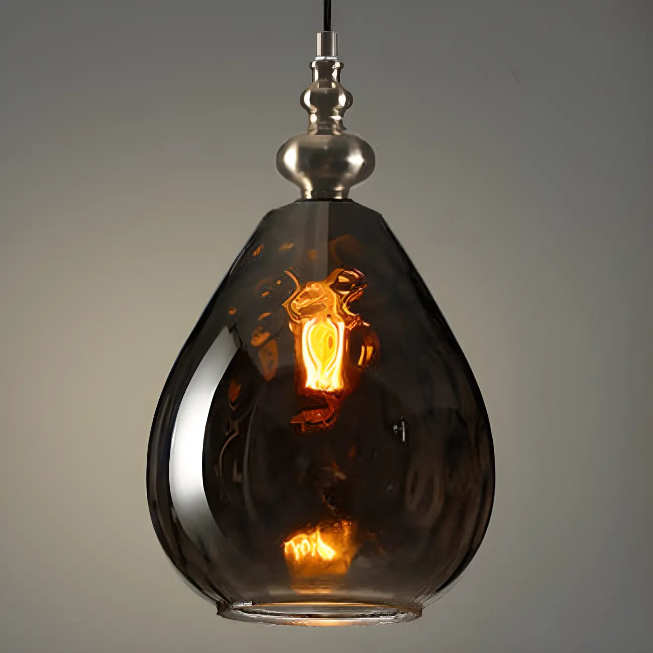 Dune Color Glass Drop Pendant Light for Home Decor