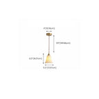 Elegant Cylinder Lampshade White Ceramic Pendant Lamp for Bedroom