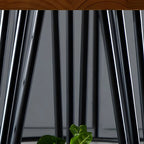 Elegant Solid Wood Bar Set with Stylish Stools for Home