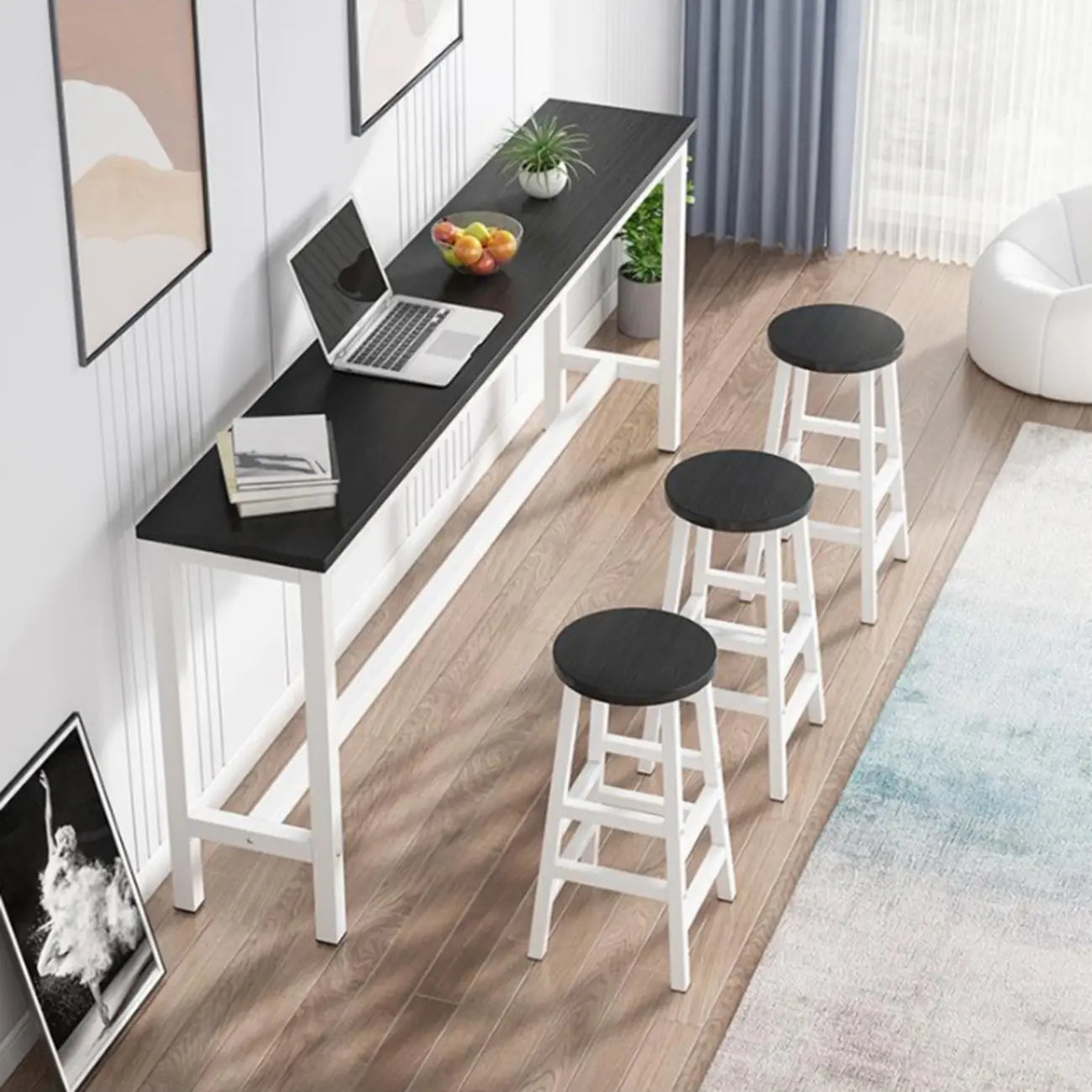 Stylish Bar Table Set with Stools for Modern Spaces